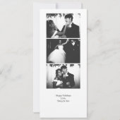 Vreugde aan de Wereld 4 Foto Kerstmis Kaart (Achterkant)