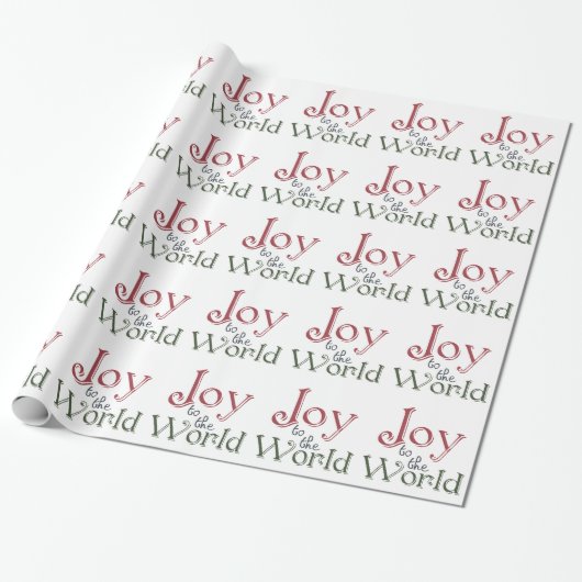 Vreugde aan de Wereld Cadeaupapier (Uitgerold)