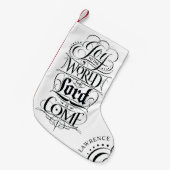 Vreugde aan de Wereld Christelijk Kerstmis Persona Kleine Kerstsok (Voorkant (Hangend))