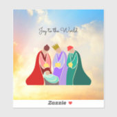 Vreugde aan de Wereld, De Drie Wijze Mannen, Sticker (Vel)