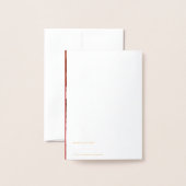 Vreugde aan de Wereld de Heer is Kom - Goud Religi Folie Kaarten (Met envelop)