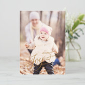 Vreugde aan de Wereld - de Kaart van de Foto van (Staand voorkant)