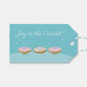 Vreugde aan de Wereld Donuts | Cadeau Label Cadeaulabel (Voorkant (Horizontaal))