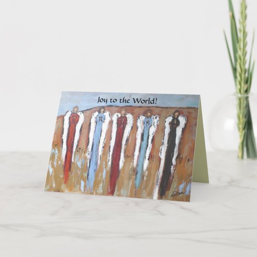 Vreugde aan de Wereld! kaart (Voorkant)