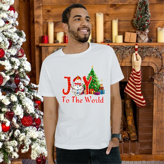 Vreugde aan de wereld | Kerst T-shirt