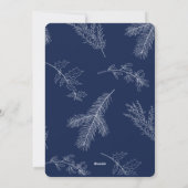 Vreugde aan de wereld Kerstgroet met foto Feestdagenkaart (Achterkant)