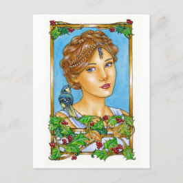 "Vreugde aan de Wereld" kerstkaart Feestdagenkaart