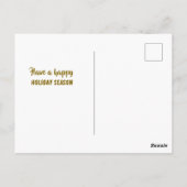 Vreugde aan de Wereld Kerstmis Briefkaart (Achterkant)