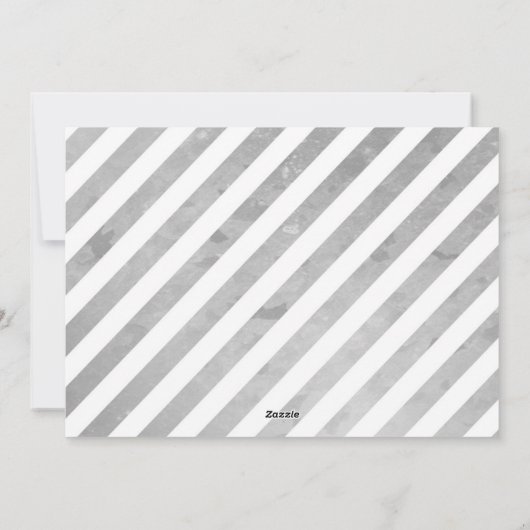 Vreugde aan de Wereld Rustiek Zilver Goud Vakantie Feestdagenkaart (Achterkant)