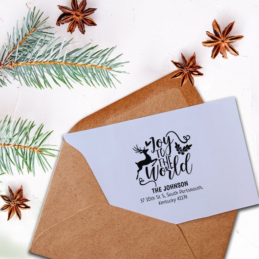 Vreugde aan de Wereld, Vrolijk Kerstmis Familie Rubberstempel