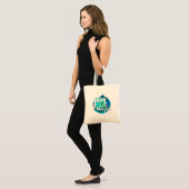 "Vreugde aan de Wereld" Wereldbol, Kerstmis, Douan Tote Bag (Voorkant (model))