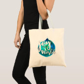 "Vreugde aan de Wereld" Wereldbol, Kerstmis, Douan Tote Bag (Voorkant (product))