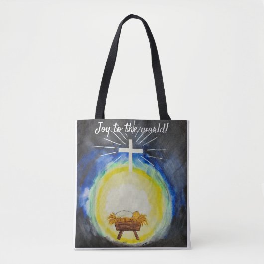 Vreugde aan de Wereldzak Tote Bag (Voorkant)