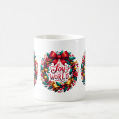 Vreugde aan de World Wreath Mok (Center)