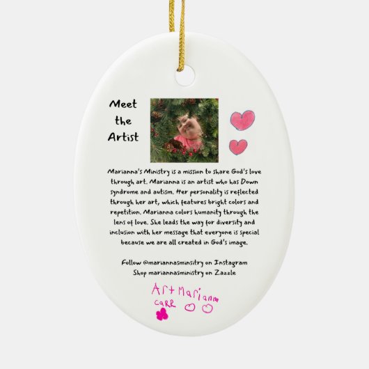 Vreugde aan het Wereld Sneeuwman Ornament (Achterkant)