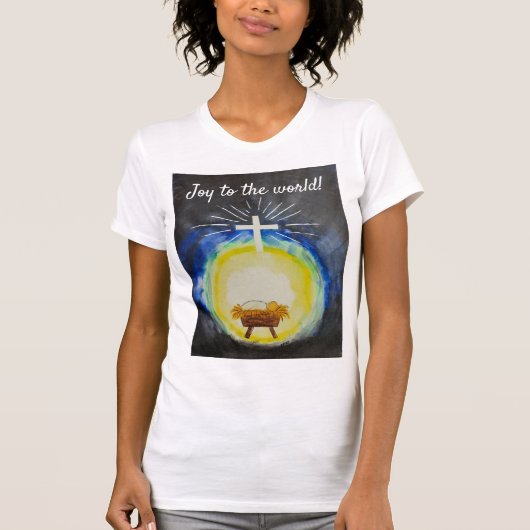 Vreugde aan het wereld t-shirt (Voorkant)