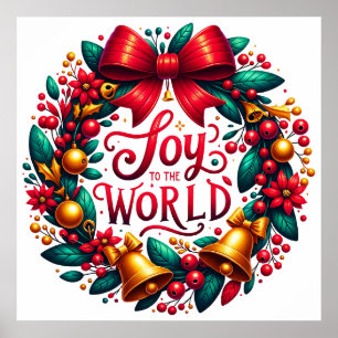 Vreugde aan het World Wreath Poster