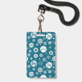 Vreugde Badge (Achterkant met lanyard)