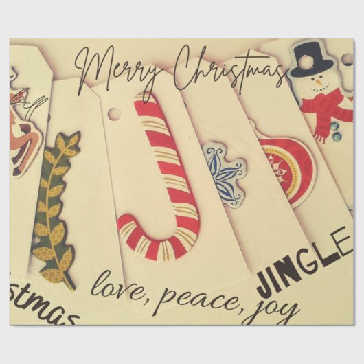 vreugde cadeaupapier (Vlak)