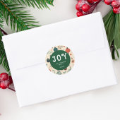 VREUGDE! Christmas Ronde Sticker