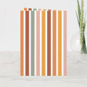 Vreugde eenvoudig wit lettertype feestdagen kaart (Achterkant)