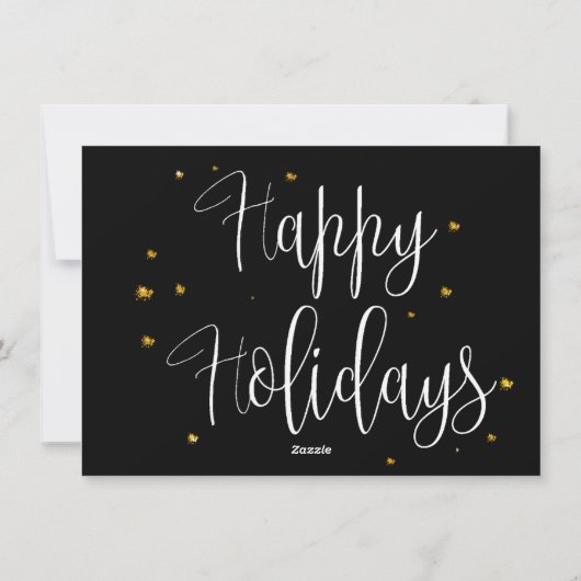 Vreugde en liefde | Foto | Kerstmis Feestdagenkaart (Achterkant)