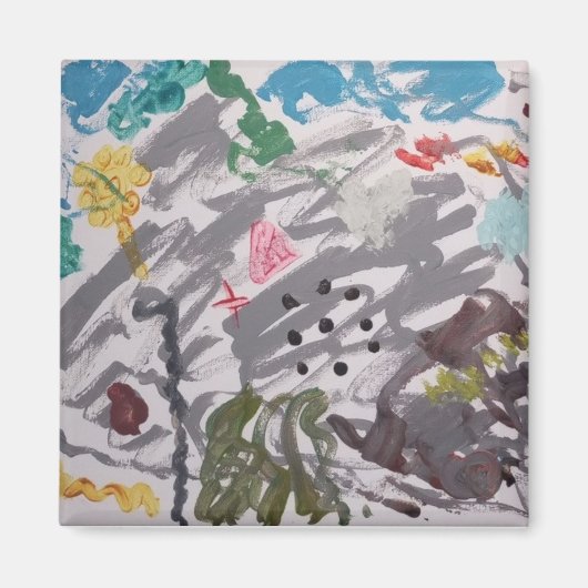 Vreugde en Pijn Magnet (Voorkant)