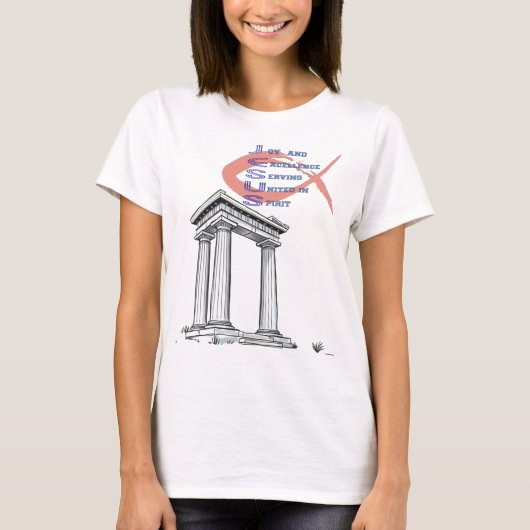 Vreugde en Uitmuntendheid T-shirt (Voorkant)