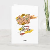 Vreugde! Feestdagen Kaart (Achterkant)