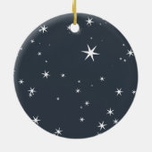 Vreugde Foto Aangepaste Kerst Ornament (Achterkant)