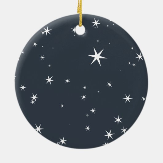 Vreugde Foto Aangepaste Kerst Ornament (Achterkant)