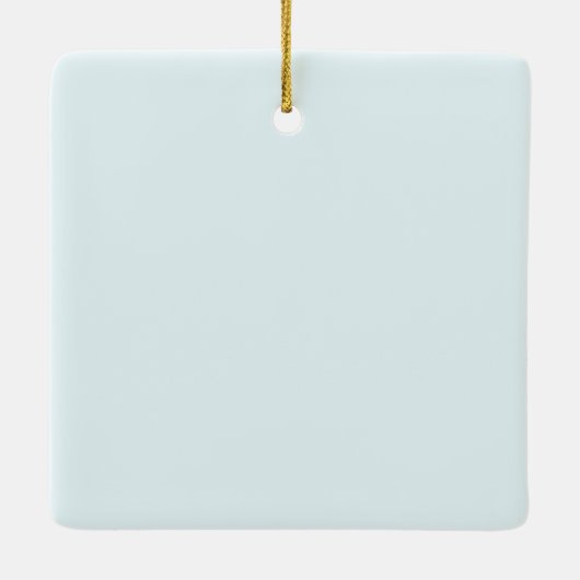 vreugde | Gepersonaliseerde kerstversiering Keramisch Ornament (Achterkant)