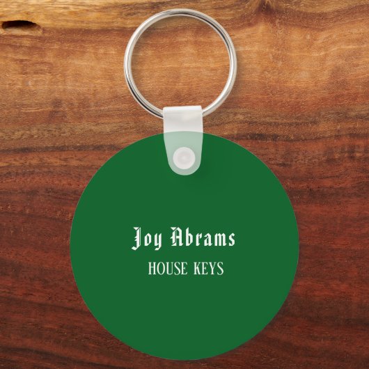 Vreugde in de ochtend sleutelhanger (Achterkant)