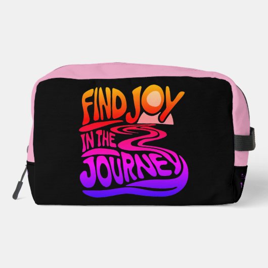 Vreugde in de reis toilettasje (Achterkant)