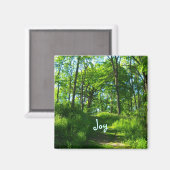 Vreugde in de reismagneet magneet (Voorkant / Achterkant)