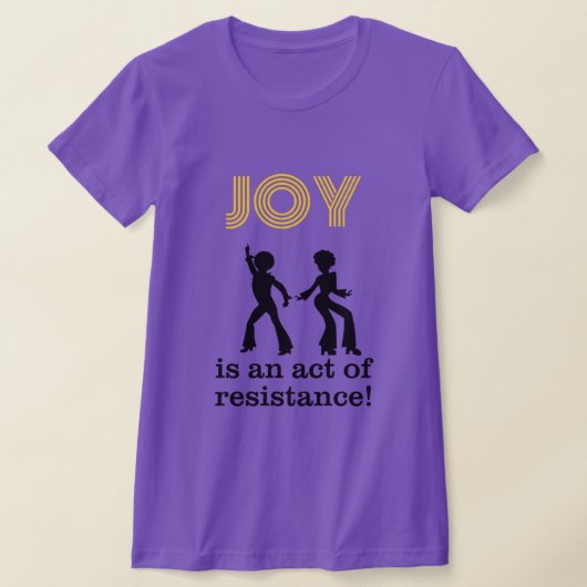 Vreugde is een daad van verzet! - t-shirt (Laagn)