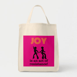 Vreugde is een daad van verzet! - tote bag (2-zijd