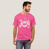 Vreugde Jezus Geboorte Scène Koele Kerstmis Kledin T-shirt (Voorkant volledig)