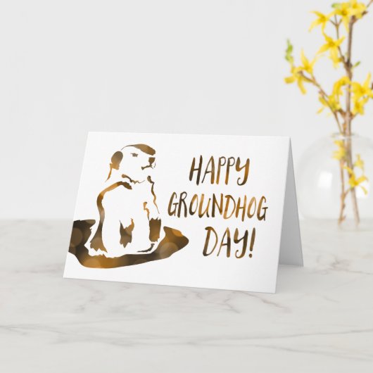 vreugde kaart (Gele Bloem)