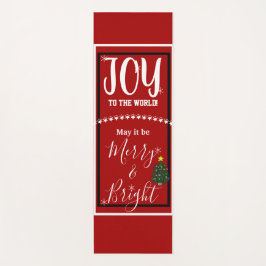 Vreugde Kerstboom Vrede Yogamat