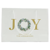 "Vreugde" Kerstkrans Groot Cadeauzakje (Achterkant)