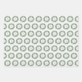 "Vreugde" Kerstkrans Inpakpapier Vel (Voorkant 3)