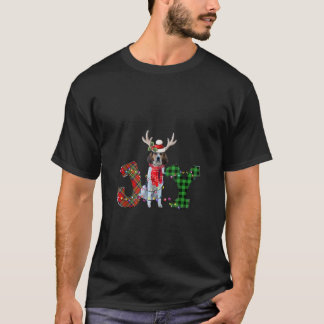 Vreugde Kerstmis Lichten Treeding Walker Coonhound T-shirt