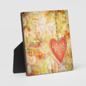  Vreugde Kerstmis Ornament Inspirivity Fotoplaat (Voorkant)