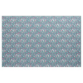 Vreugde Kerstmis Turquoise Stof (Yard (91,4 cm))