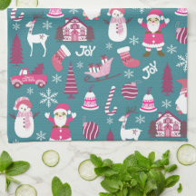 Vreugde Kerstmis Turquoise