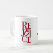 Vreugde Kerstmis Vakantie Mok (Voorkant links)