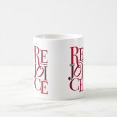 Vreugde Kerstmis Vakantie Mok (Center)