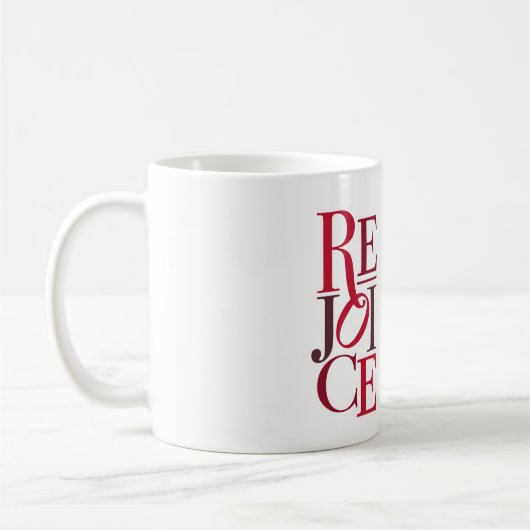 Vreugde Kerstmis Vakantie Mok (Links)