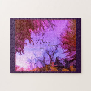 Vreugde komt in de Morning puzzel Legpuzzel